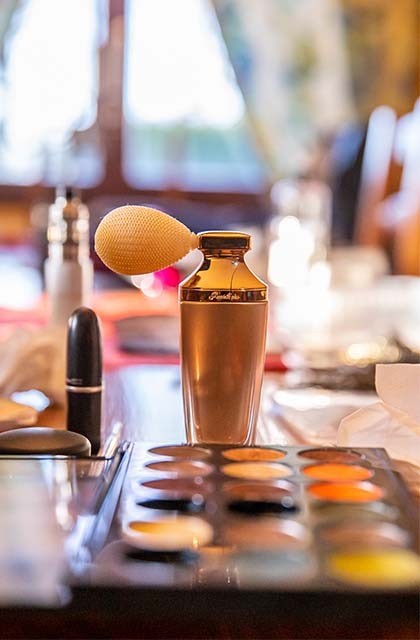 Accessoires de beauté en socio-esthétique