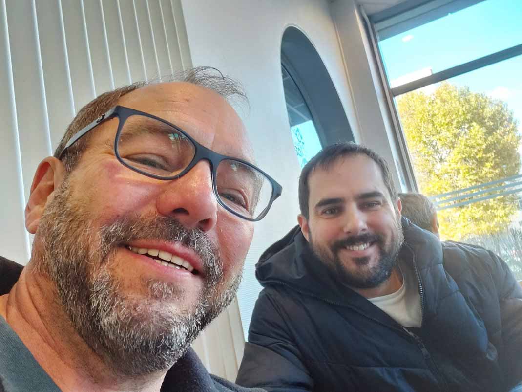 Lionel entouré des siens pendant son parcours de cancer