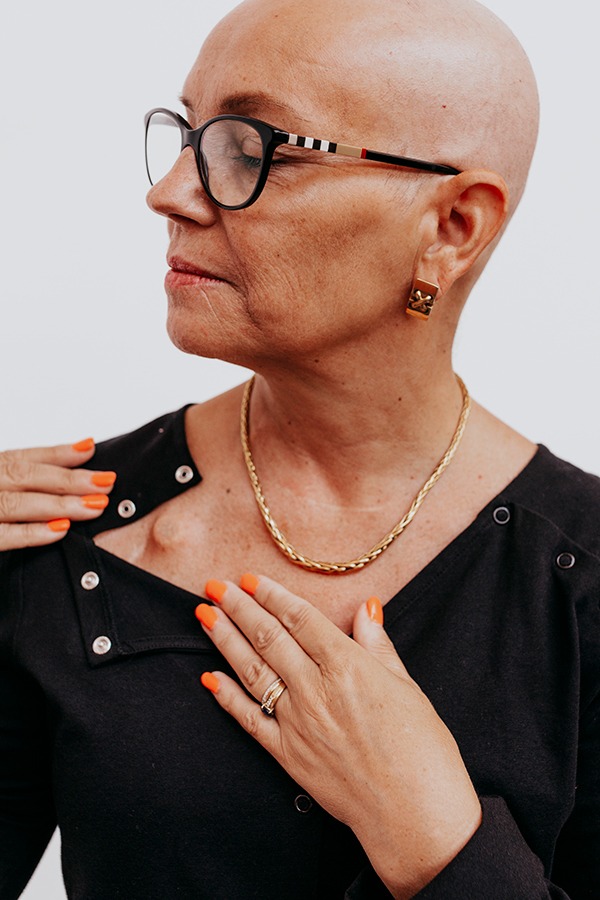 vêtement femme chimio PAC® ouverture thorax vêtement femme chimio PAC® ouverture thorax