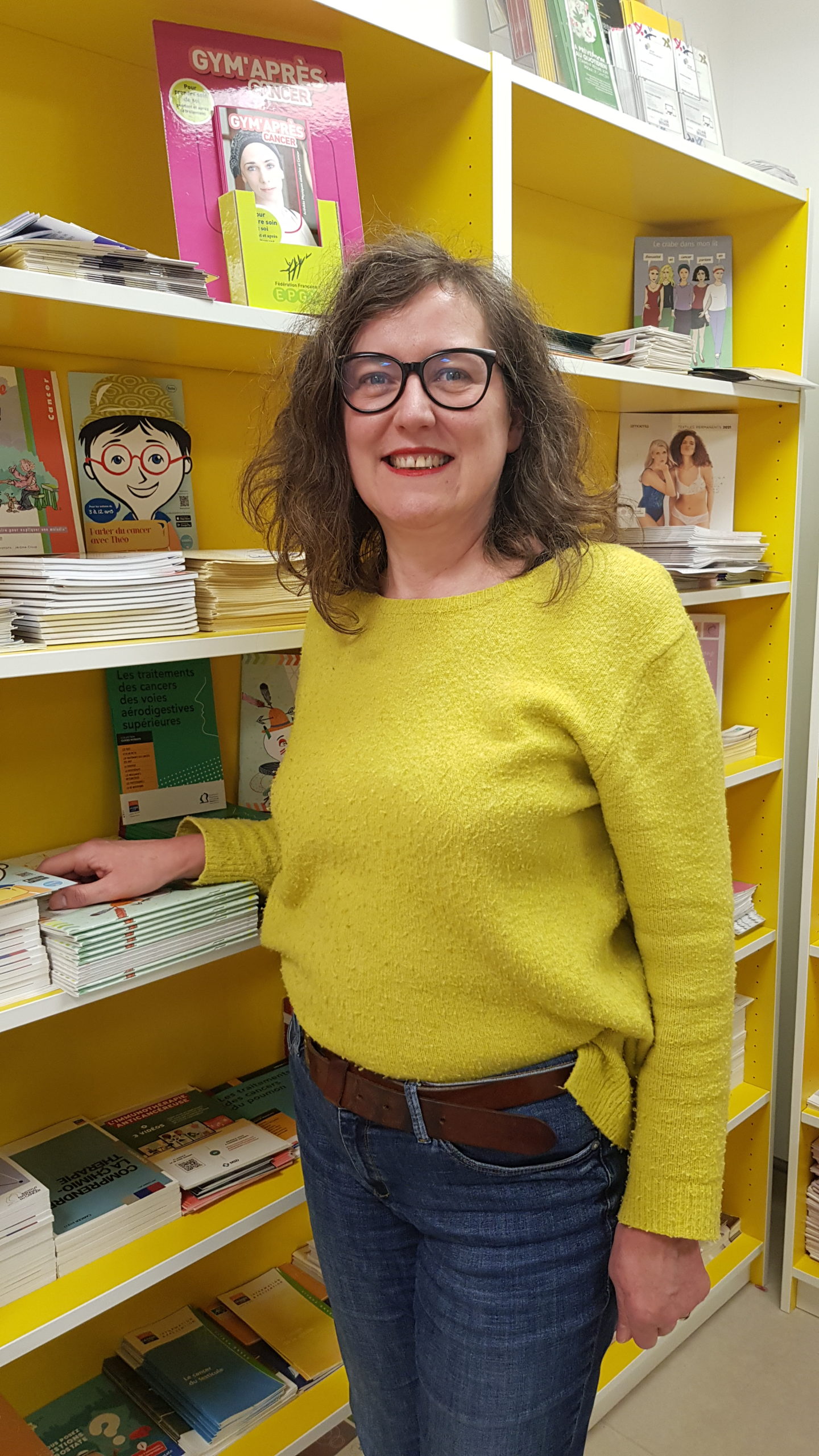 Magali Sobkowicz, responsable ERI du centre Jean Perrin à Clermont Ferrand, et travaillant en collaboration avec les soins de support